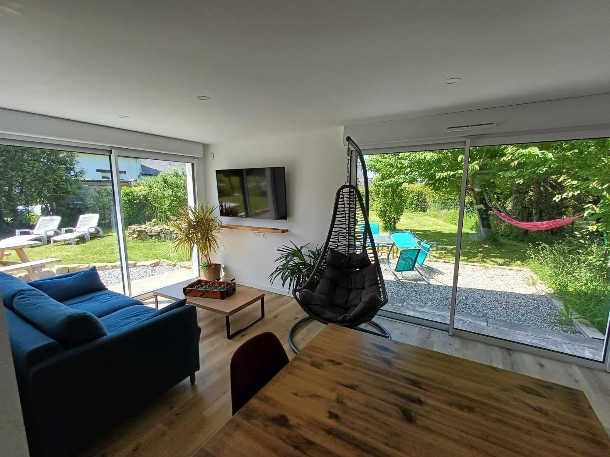 Maison De Vacances 4 Pers Avec Jardin Privatif A 1Km Plage Lines Et 300M De La Mer De Gavres - Ar Pil Jadur Plouhinec  Exterior foto